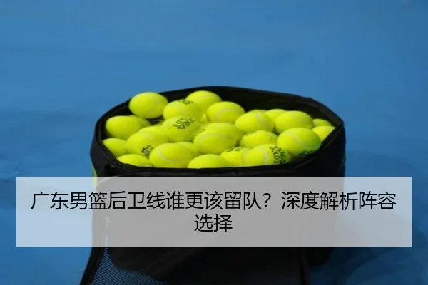 广东男篮后卫线谁更该留队？深度解析阵容选择